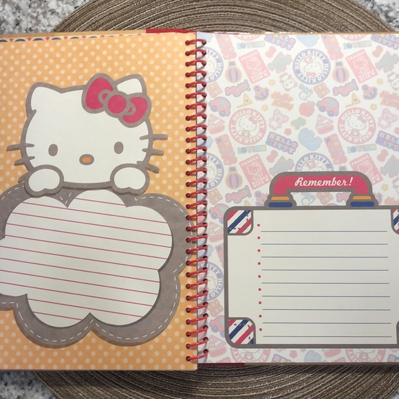 Hello Kitty Journal with Pen Sailor Anchor Travel - Picture 10 of 12